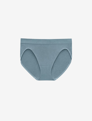 Form Seamless High-Leg Bikini - Grey Mist - Nylon/Spandex - ThirdLove