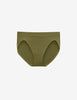Form Seamless High-Leg Bikini - Palm Green Stripe - Nylon/Spandex - ThirdLove