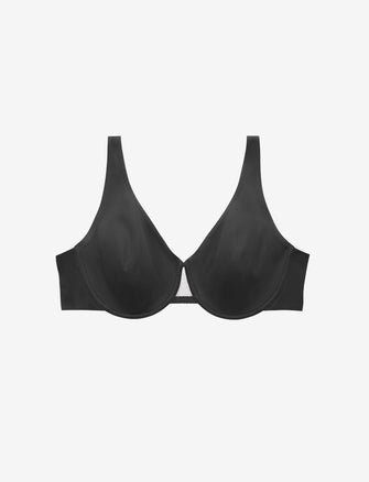 Lovito Cute Plain Full Cup Bow Underwire Bras for Women with Non Removable  Pads L233L082 (Apricot/Black/Red)