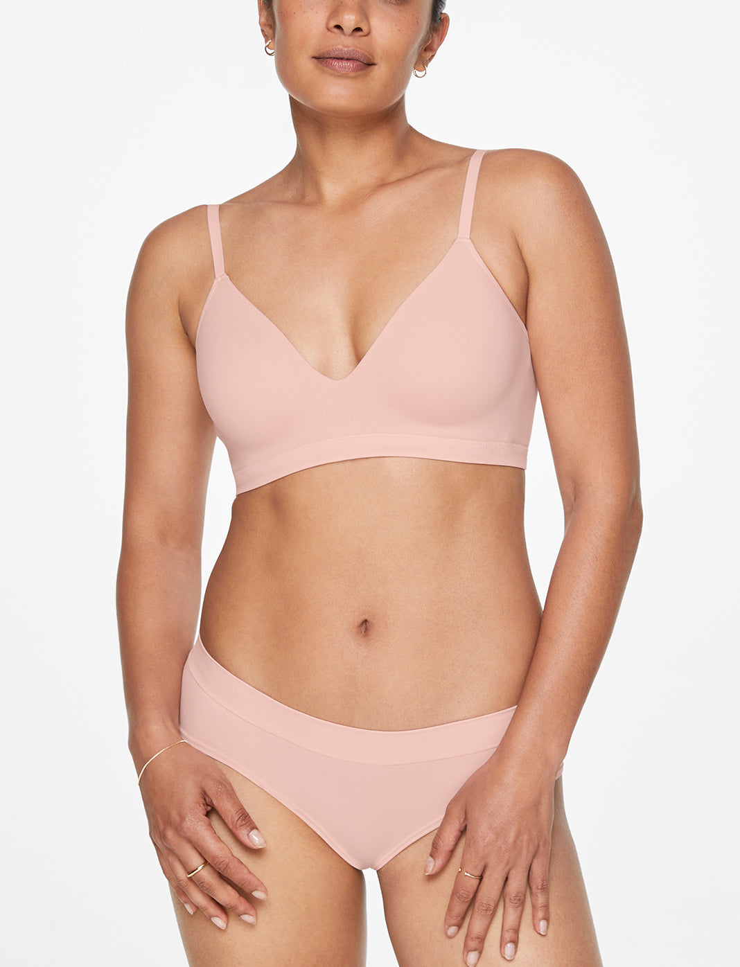 Form 360 Fit™ Wireless Bra - Ballet - Nylon/Spandex -Thirdlove