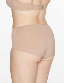 24/7® Brief - Taupe - Nylon/spandex - ThirdLove,model3