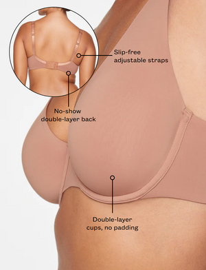 24/7® Classic Second Skin Unlined Bra
