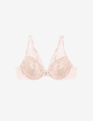 Lace Contour Plunge Bra