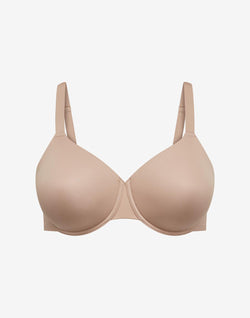 ComfortStretch Smoothing Full Coverage Bra, Taupe - Thirdlove - Nylon/Spandexa