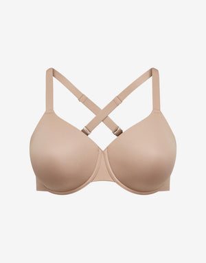 ComfortStretch Smoothing Full Coverage Bra, Taupe - Thirdlove - Nylon/Spandexa