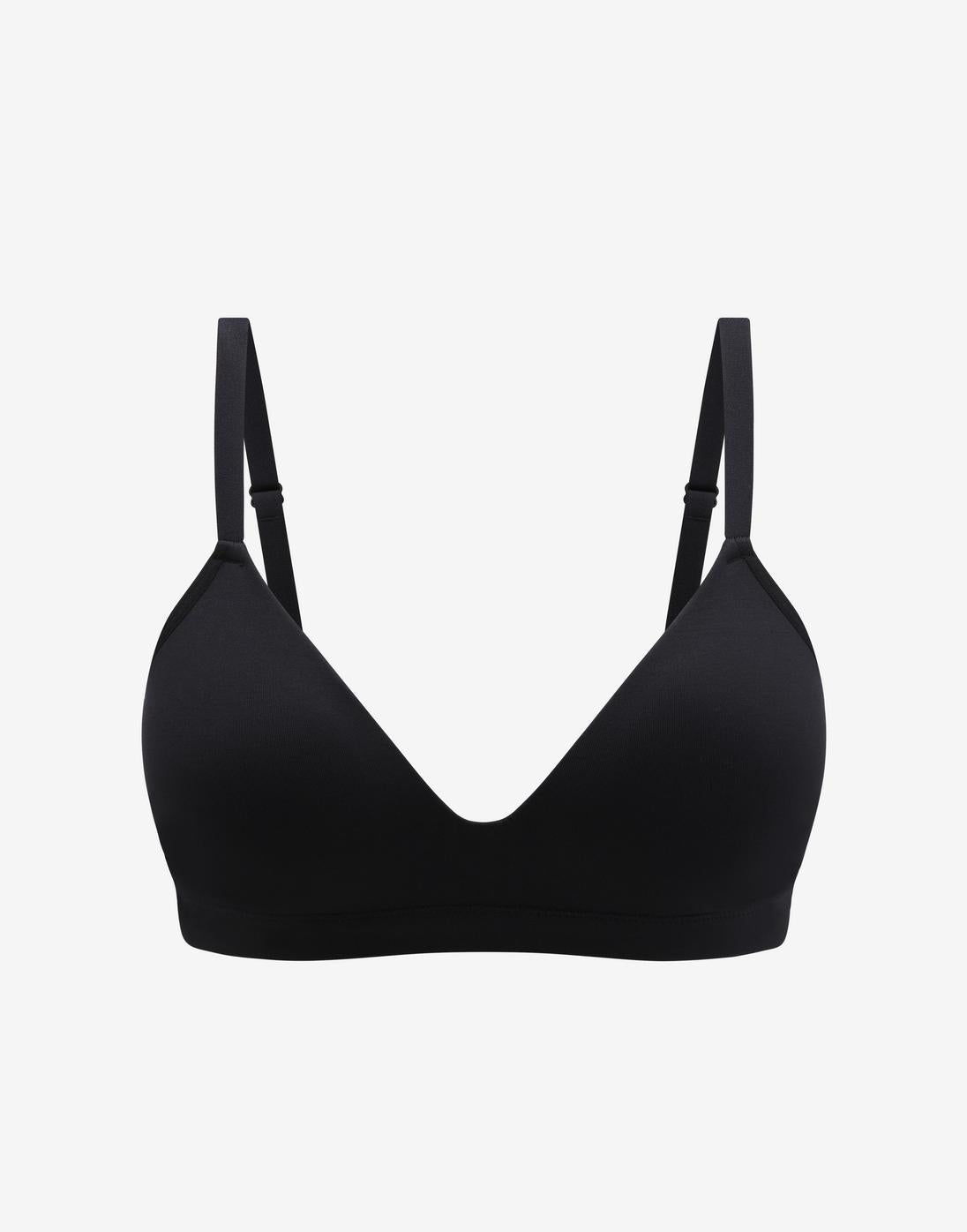 Form 360 Fit™ Wireless Bra - Black - Nylon/Spandex -Thirdlove