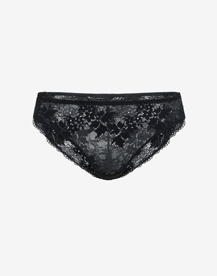 All Day Lace Bikini - Black - 51% Recycled nylon/42% Nylon/7% Spandex - ThirdLove