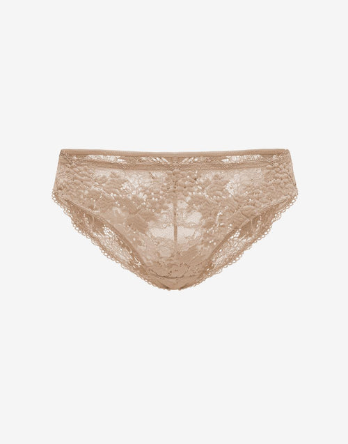 All Day Lace Bikini - Taupe - 51% Recycled nylon/42% Nylon/7% Spandex - ThirdLove