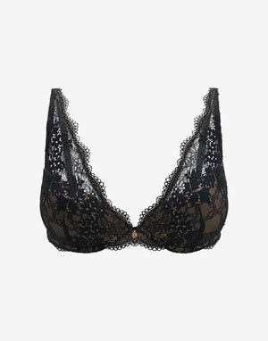 All Day Lace Uplift Plunge Bra, Black - Thirdlove - 51% Recycled nylon/42% Nylon/7% Spandex