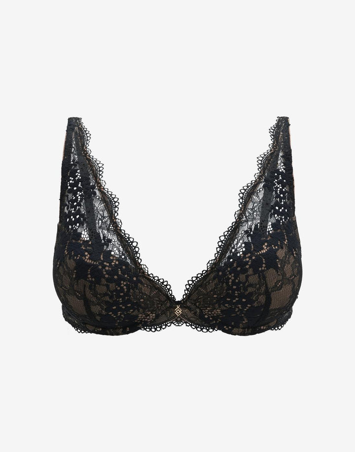 All Day Lace Uplift Plunge Bra, Black - Thirdlove - 51% Recycled nylon/42% Nylon/7% Spandex