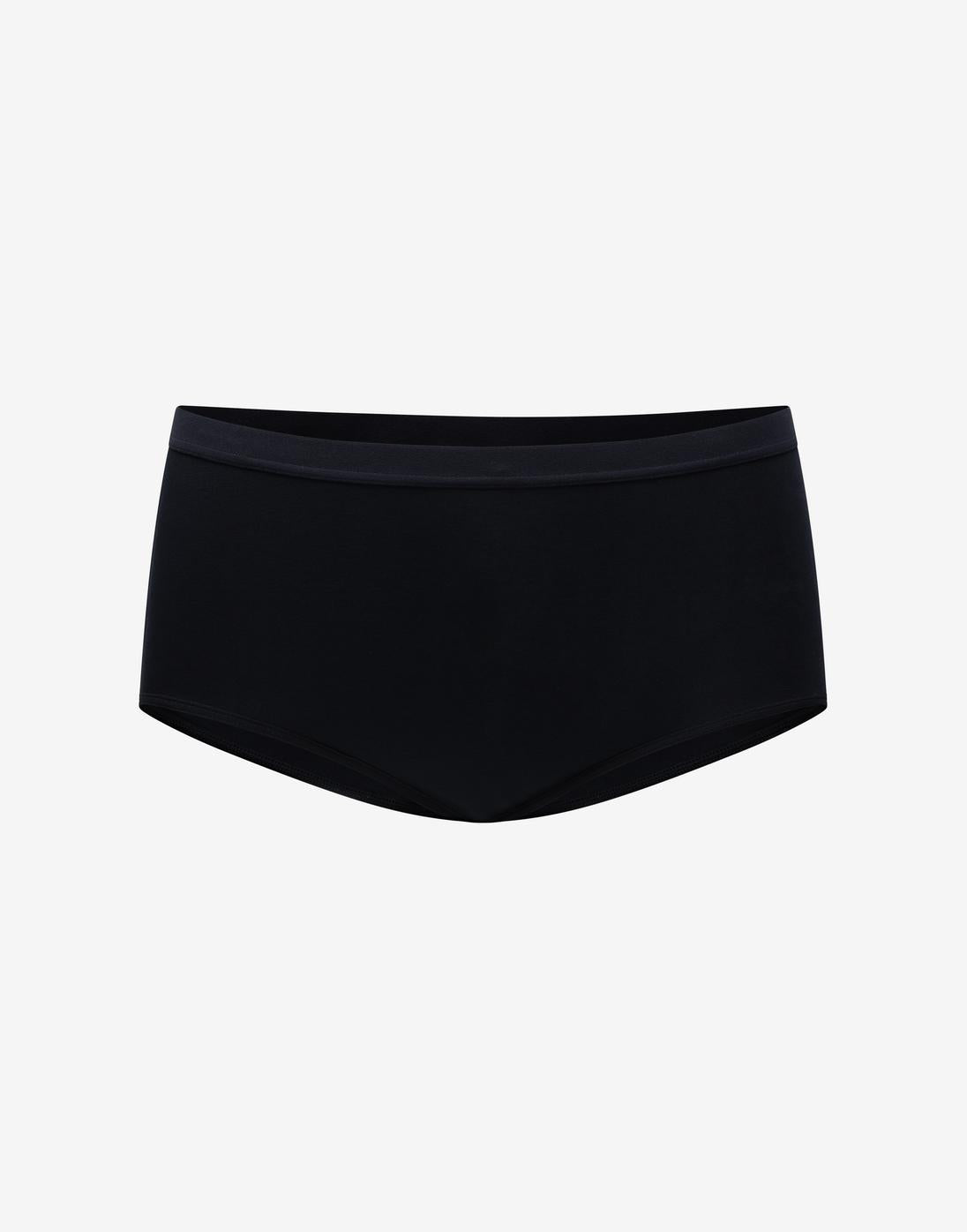 Organic Cloud Cotton Brief - Black - Organic cotton/spandex - ThirdLove