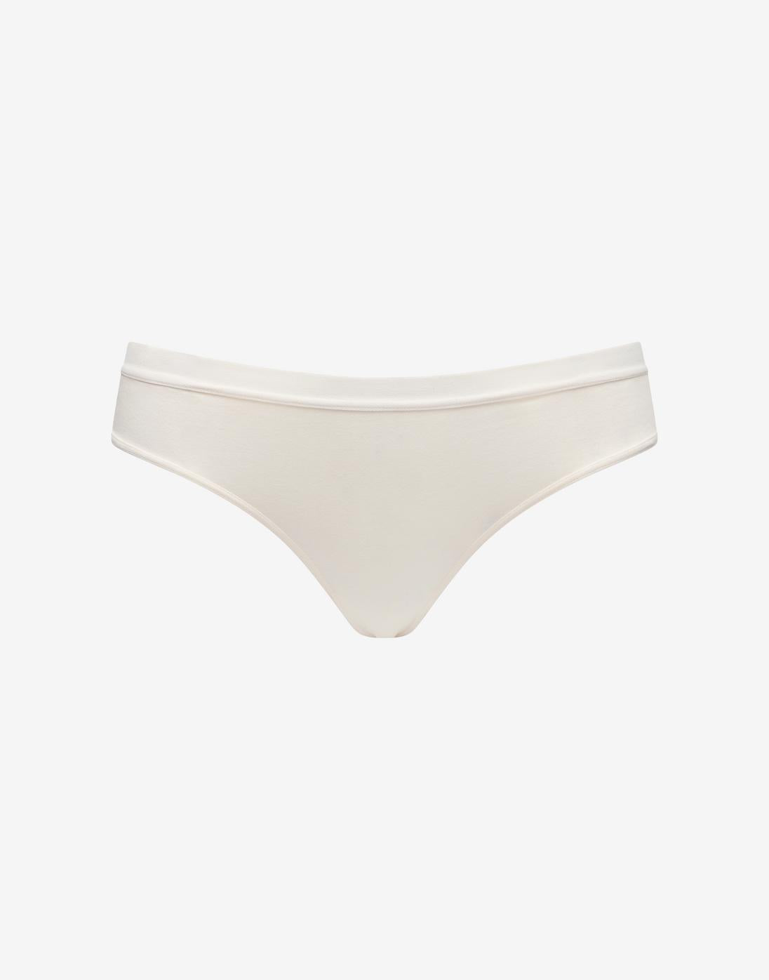 Organic Cloud Cotton Thong - Sea Salt - Organic cotton/spandex - ThirdLove