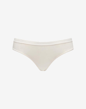Organic Cloud Cotton Thong - Sea Salt - Organic cotton/spandex - ThirdLove