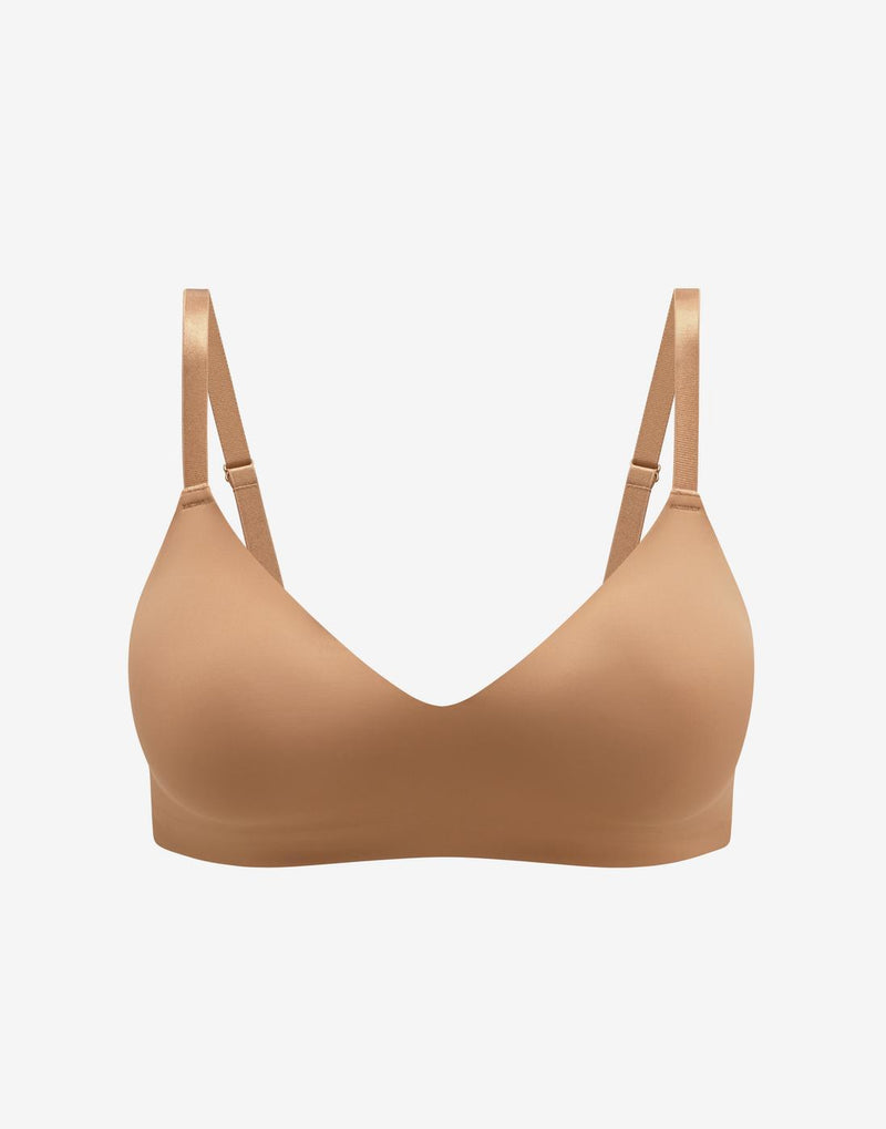 24/7® Classic Wireless Bra, Mocha - Thirdlove - Nylon/Spandex
