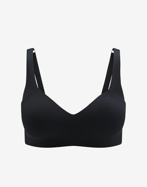 ComfortStretch Smoothing Wireless Bra, Black - Thirdlove - Nylon/Spandex