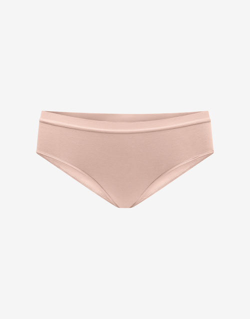 Organic Cloud Cotton Hipster - Rose Dust - Organic cotton/spandex - ThirdLove,model