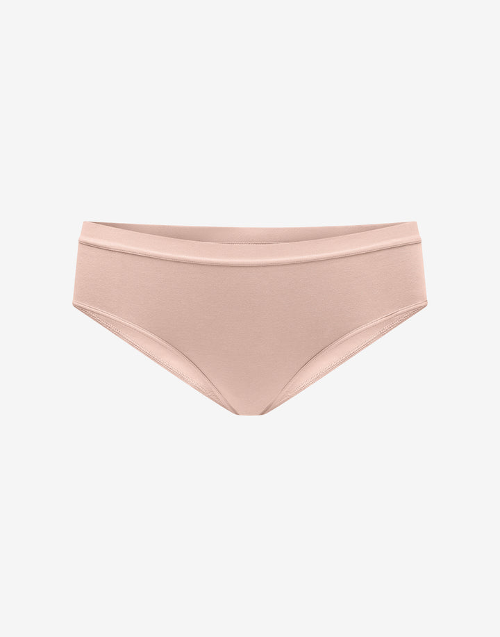 Organic Cloud Cotton Hipster - Rose Dust - Organic cotton/spandex - ThirdLove,model
