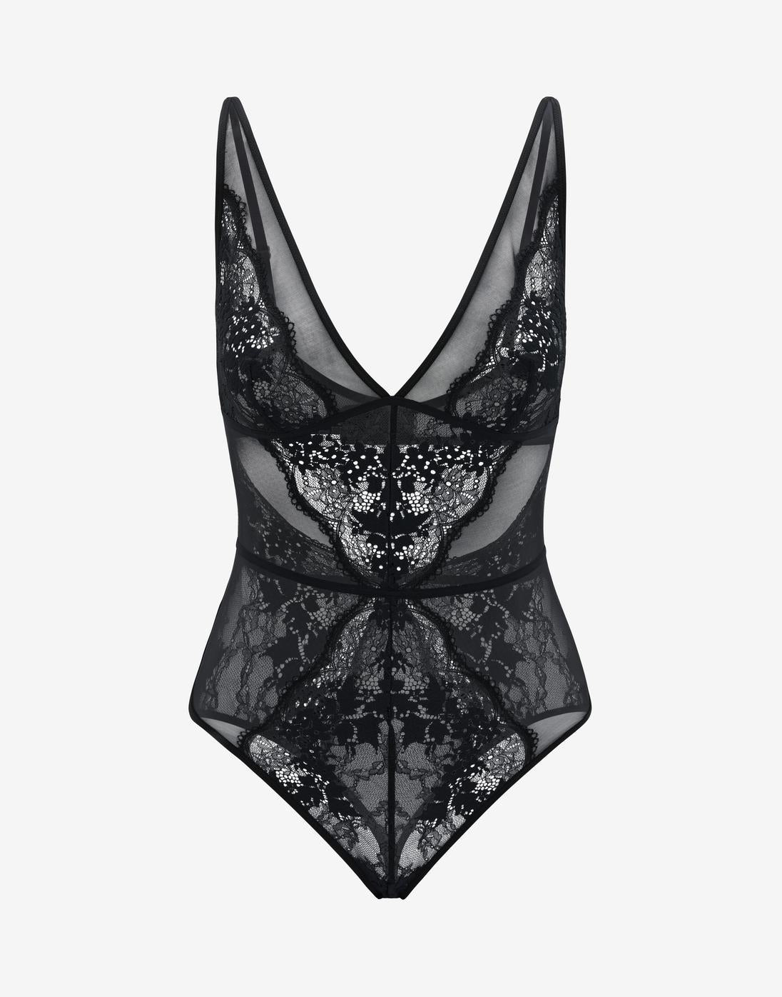 Black All Day Lace Unlined Bodysuit – Thirdlove