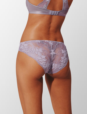 All Day Lace Bikini - Dreamy Lilac - 51% Recycled nylon/42% Nylon/7% Spandex - ThirdLove,model