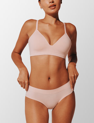 Form 360 Fit™ Wireless Bra - Ballet - Nylon/Spandex -Thirdlove