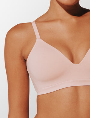 Form 360 Fit™ Wireless Bra - Ballet - Nylon/Spandex -Thirdlove