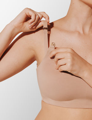 Organic Cloud Cotton Wireless Nursing Bra
