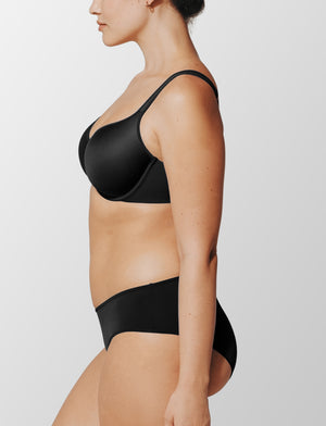 24/7® Perfect Coverage Bra, Black - Thirdlove - Nylon/Spandex,model2