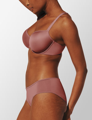 24/7® Classic T-Shirt Bra, Sienna - Thirdlove - Nylon/Spandex,model2