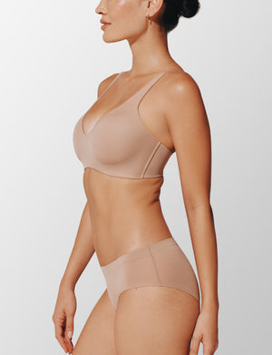 Thermoregulating TempSync™  Wireless Plunge Bra