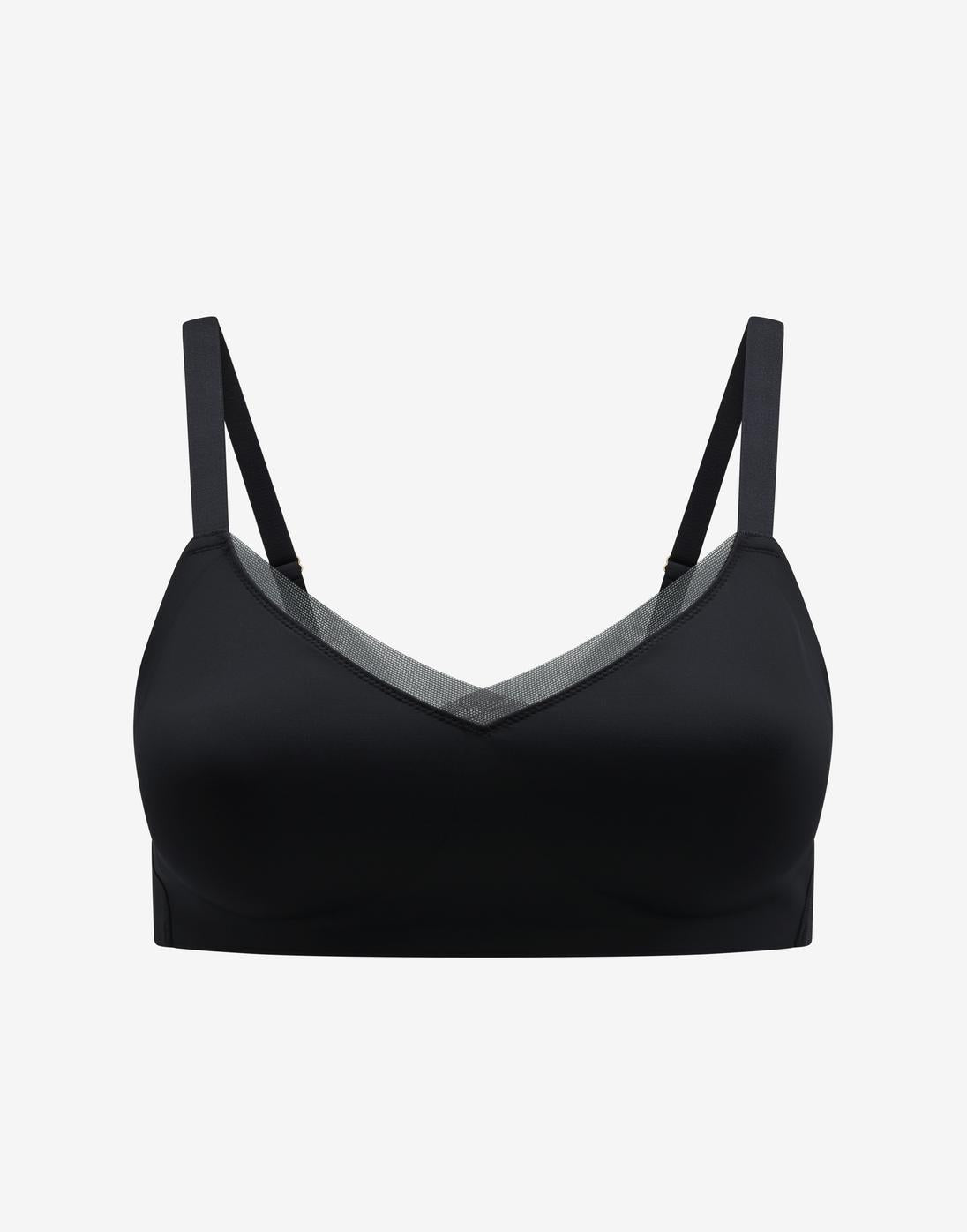 Sculpting Wireless Minimizer, Black - Thirdlove - Nylon/Spandex