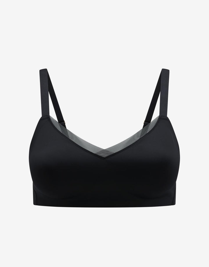 Sculpting Wireless Minimizer, Black - Thirdlove - Nylon/Spandex