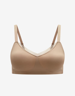 Sculpting Wireless Minimizer, Taupe - Thirdlove - Nylon/Spandex