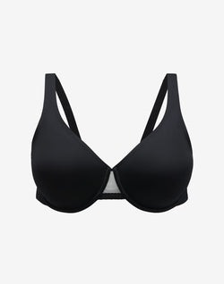 24/7® Unlined Minimizer Bra, Black - Thirdlove - Nylon/Spandex