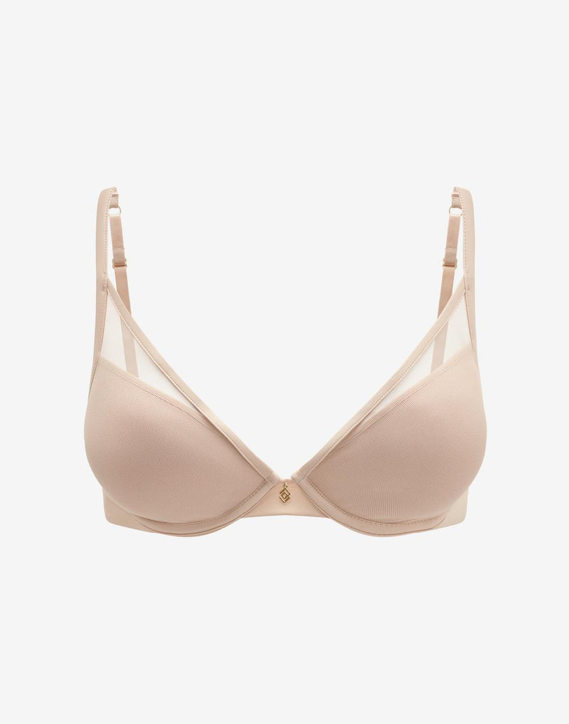 24/7® Classic Uplift Plunge Bra, Rose Dust - Thirdlove - Nylon/Spandex