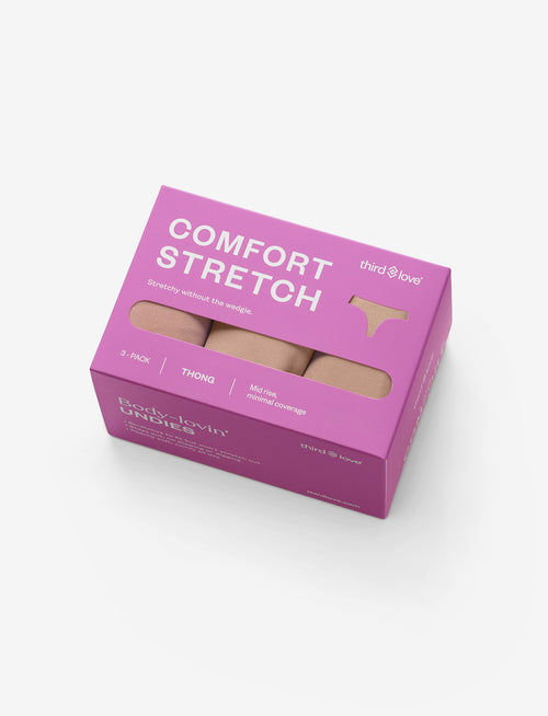 ComfortStretch Thong - 3 Pack