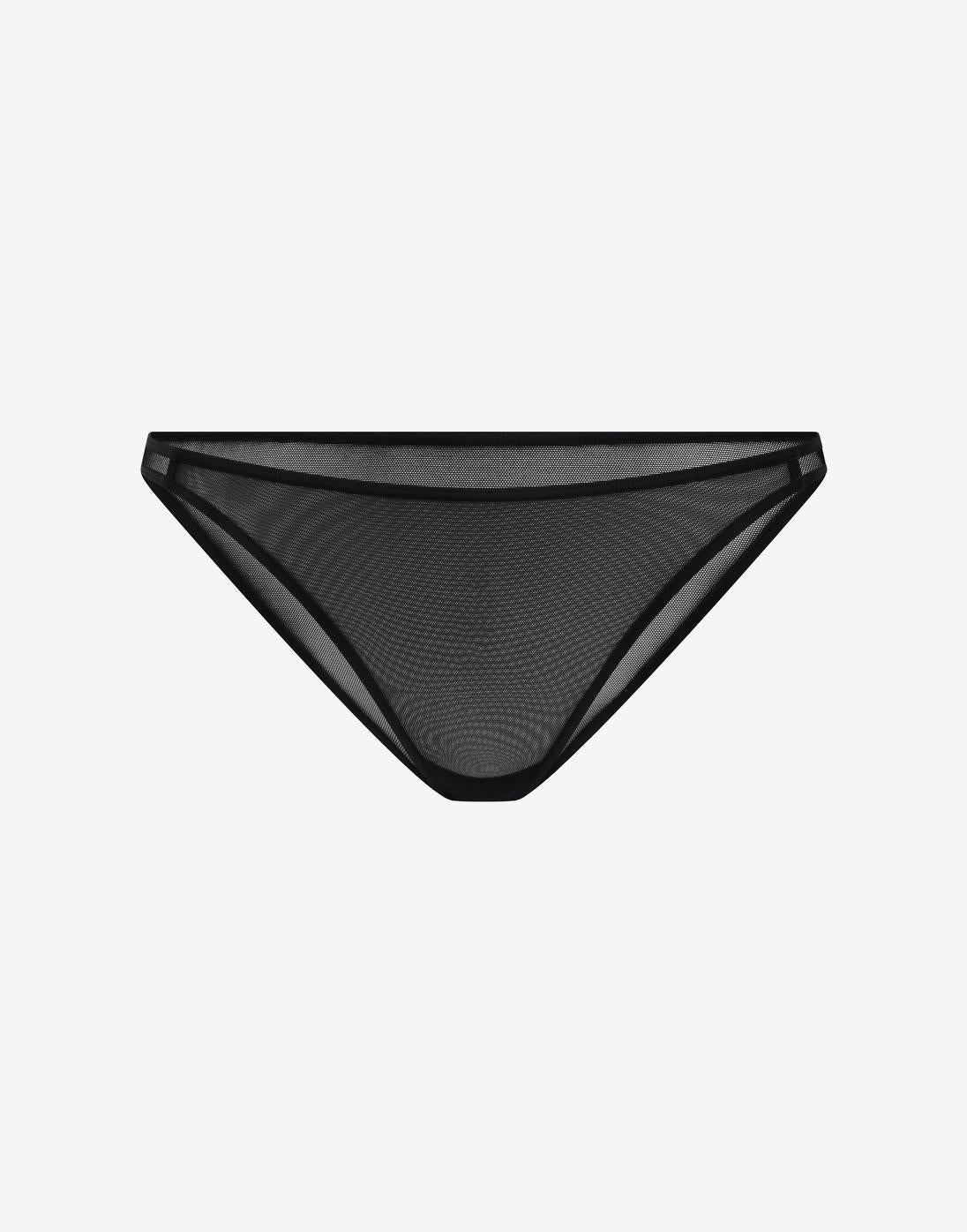Bare Mesh Bikini - Black - 93% recycled nylon/7% Spandex - ThirdLove