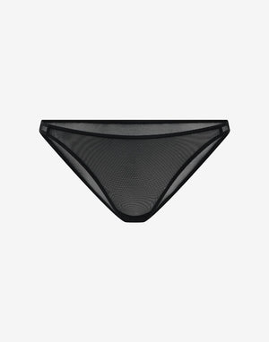 Bare Mesh Bikini - Black - 93% recycled nylon/7% Spandex - ThirdLove