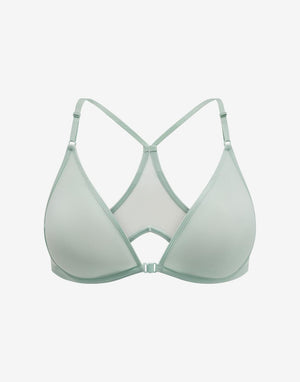 Daydream Bare Mesh Front Close Racerback Bra Thirdlove