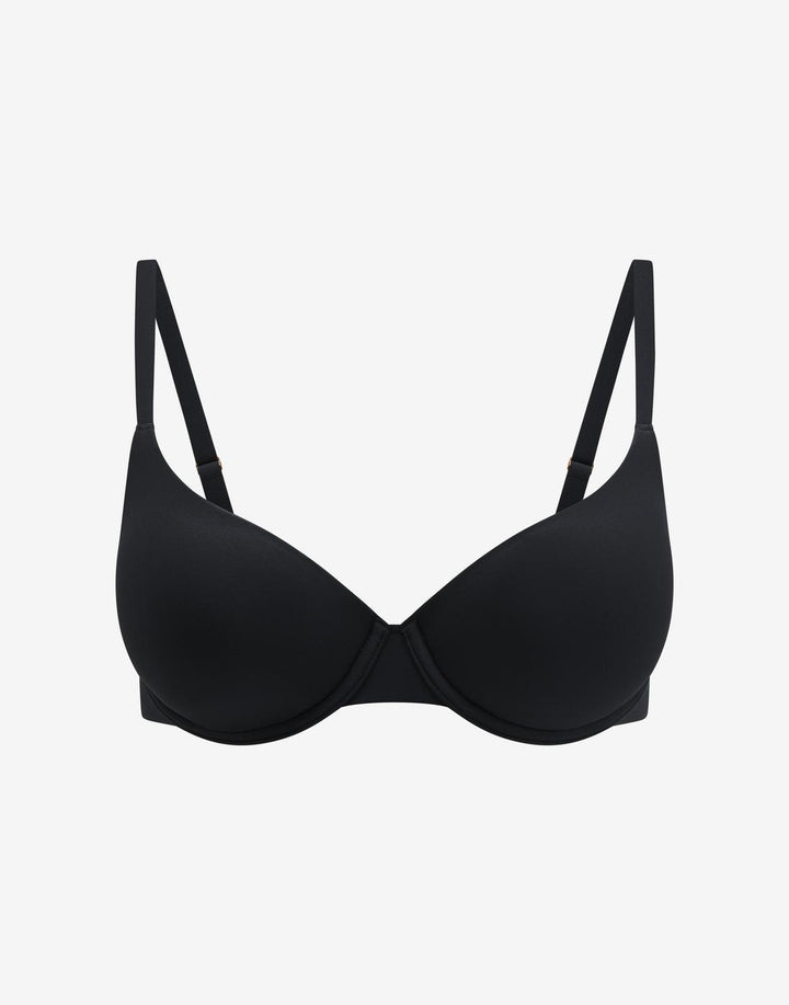 ComfortStretch Back Smoothing T-Shirt Bra, Black - Thirdlove - Nylon/Spandex