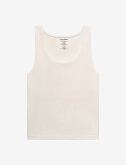 Seamless Cloud Cotton Shelf Tank Top, Sea Salt - Thirdlove - Nylon/Spandex