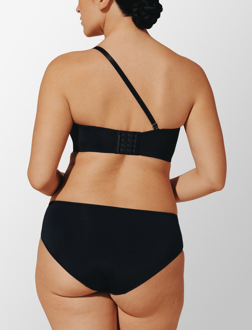 24/7® Classic Always Up Strapless Bra, Black - Thirdlove - 76% nylon/24% Spandex,modelH