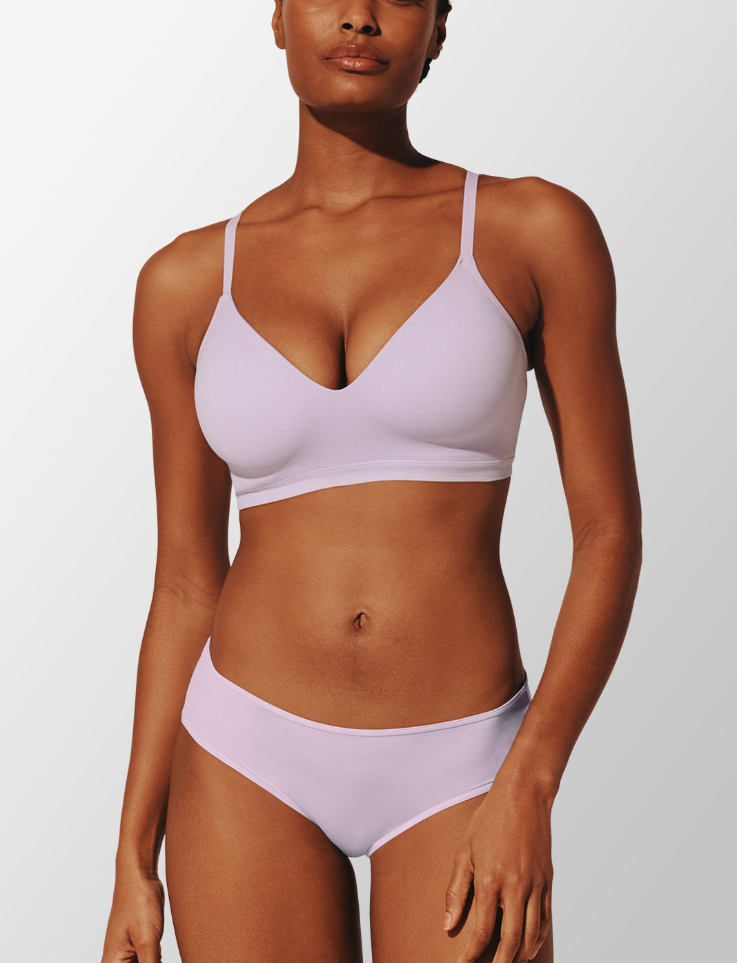 Form 360 Fit™ Wireless Bra, Lavender - Thirdlove - Nylon/Spandex,modelAAA