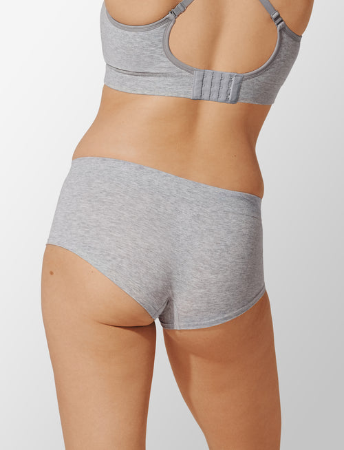 Seamless Stretch Cotton Boyshort - 2 Pack