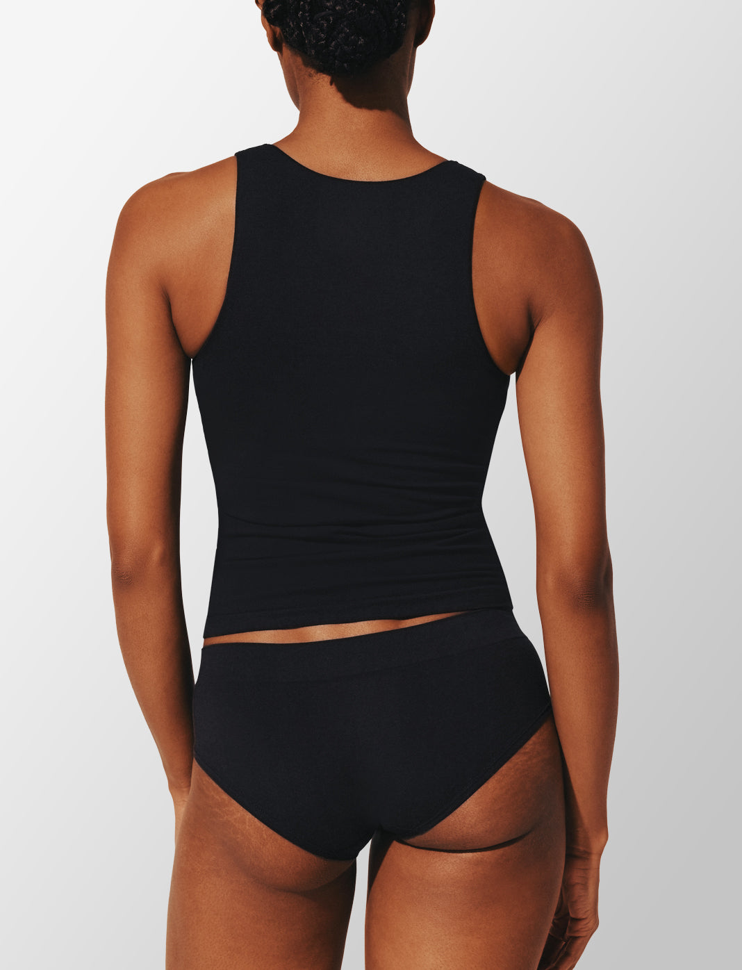 Black Seamless Cloud Cotton Shelf Tank Top – Thirdlove