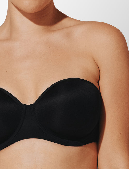 24/7® Classic Strapless Bra, Black - Thirdlove - Nylon/Spandex,modelH