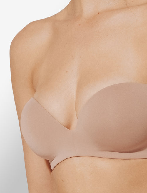24/7® Classic Strapless Push-Up, Taupe - Thirdlove - Nylon/Spandex,modelMMM