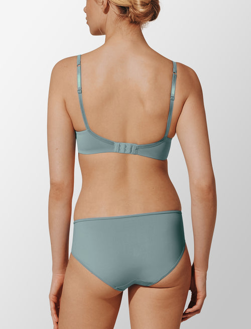 24/7® Classic Uplift Plunge Bra, Storm - Thirdlove - Nylon/Spandex,modelMMM