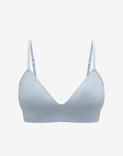 Seamless Stretch Cotton Wireless Bra