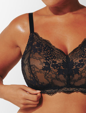 All Day Lace Wireless Bra