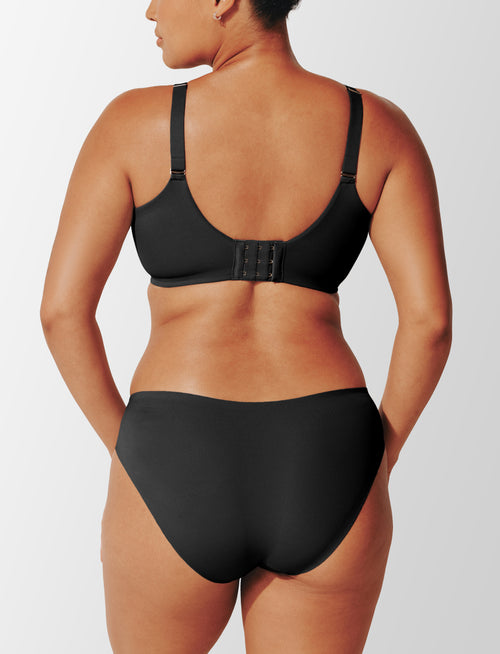 ComfortStretch Smoothing Full Coverage Bra, Black - Thirdlove - Nylon/Spandex